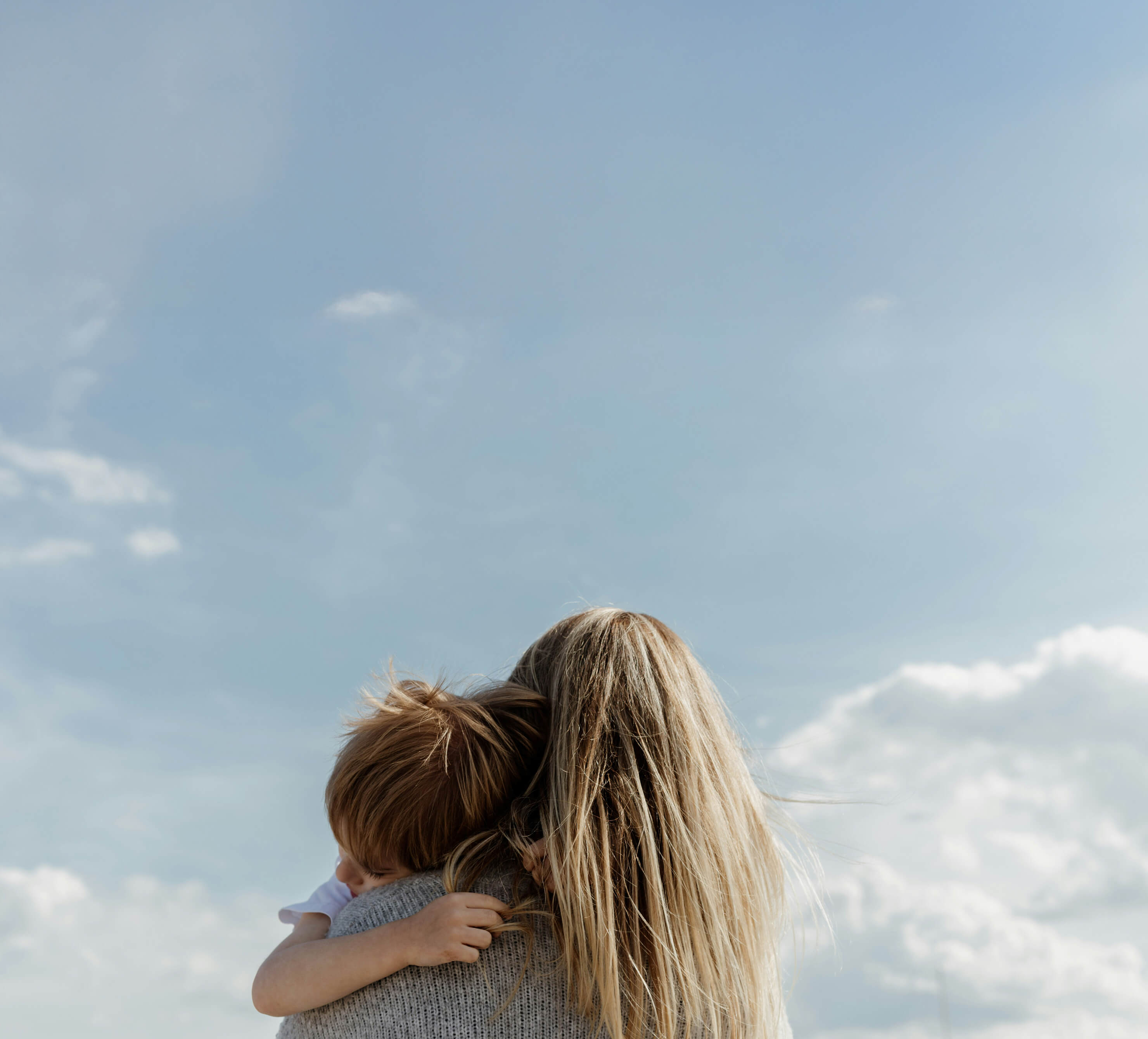 image with mother and child