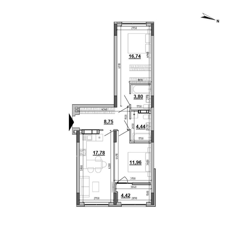 Apartment layout