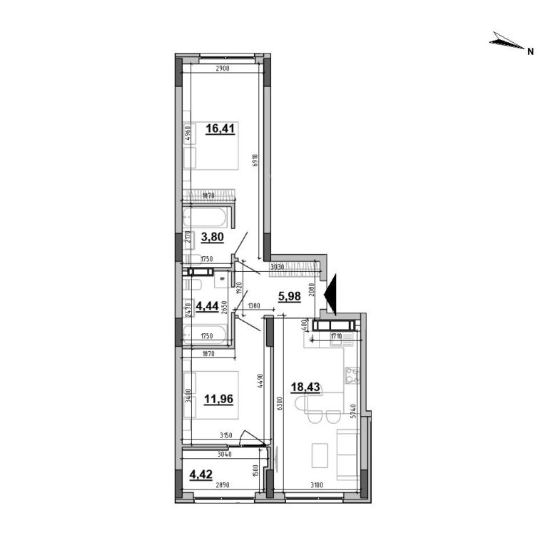 Apartment layout