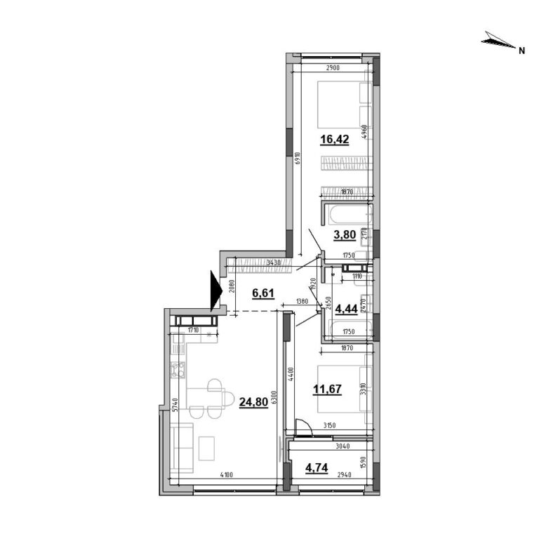 Apartment layout