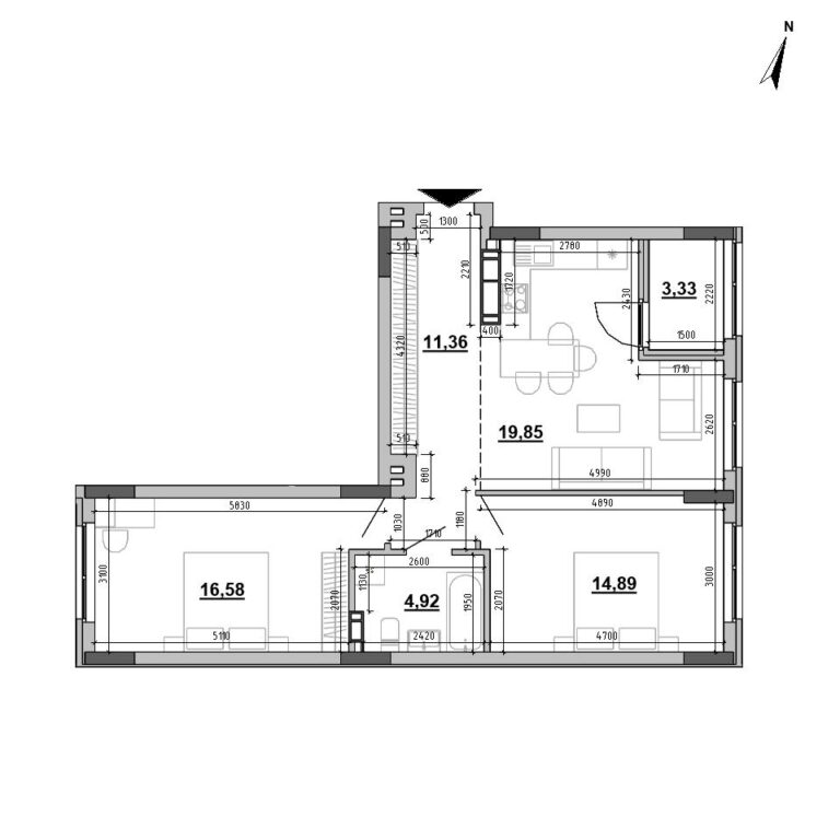 Apartment layout