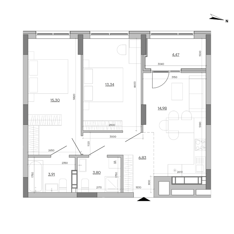 Apartment layout