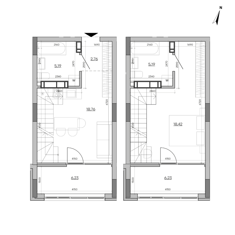 Apartment layout
