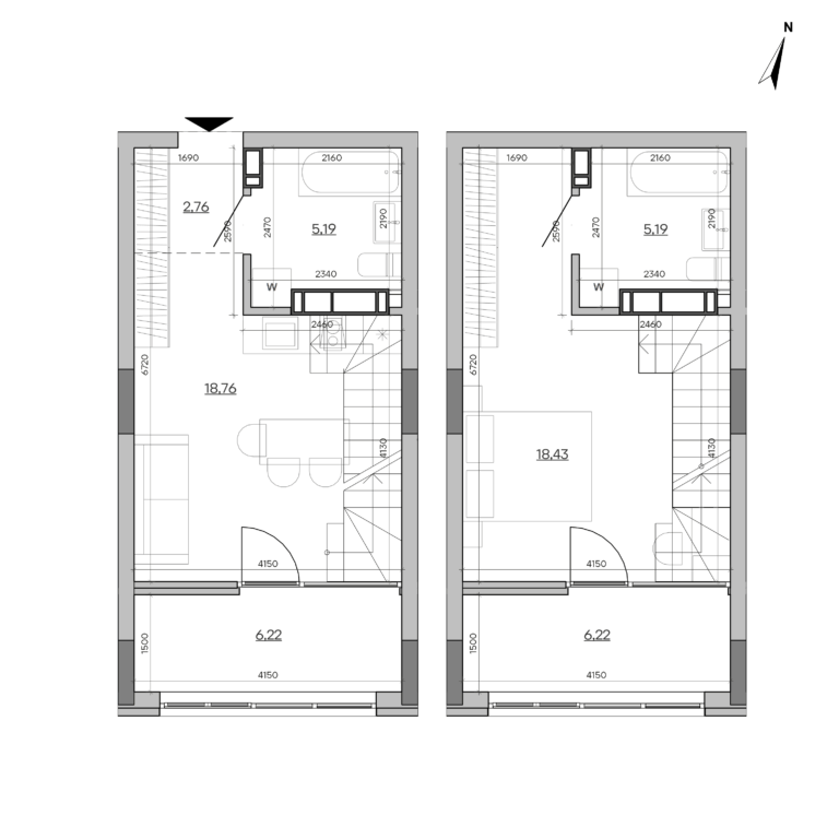 Apartment layout