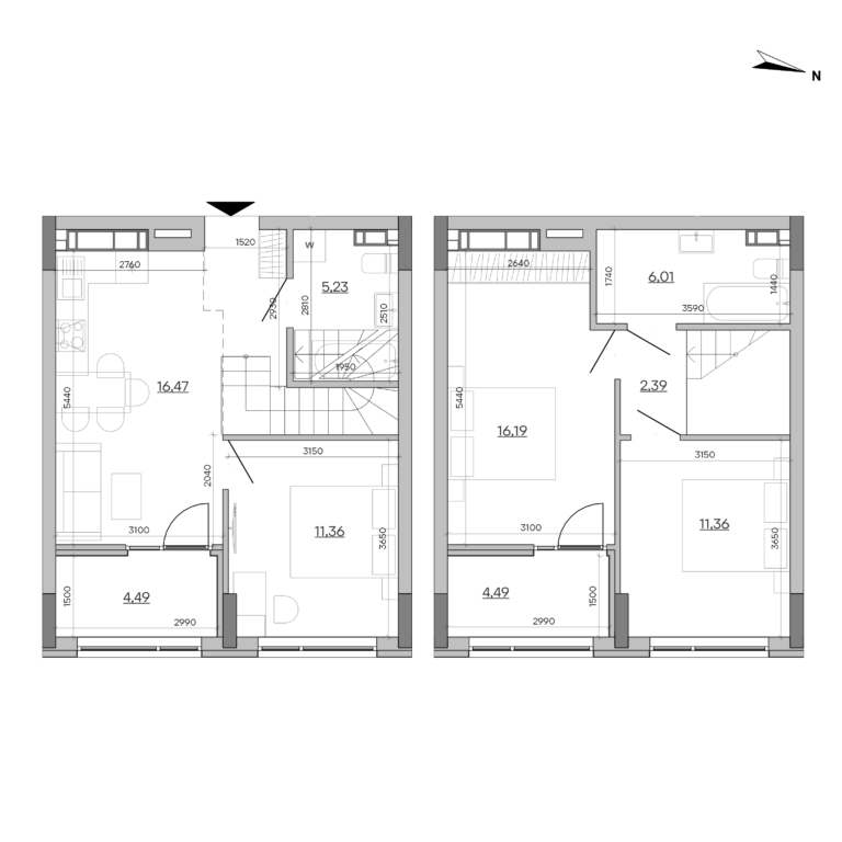 Apartment layout