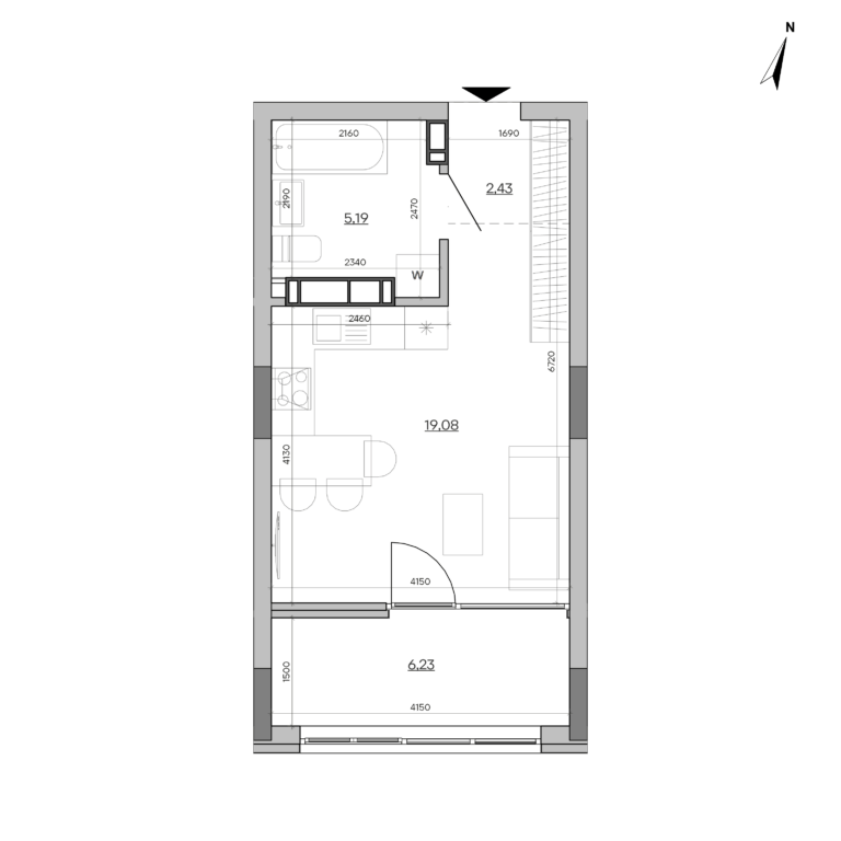 Apartment layout