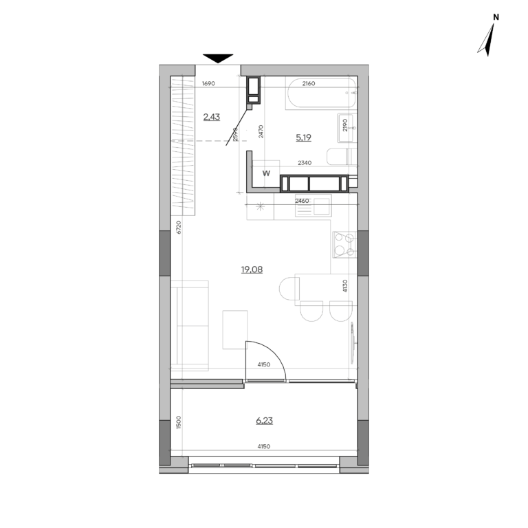 Apartment layout