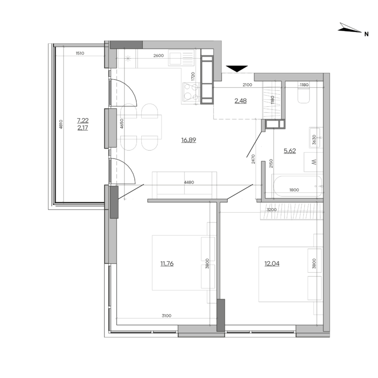 Apartment layout