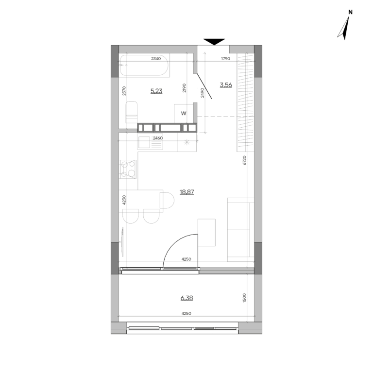 Apartment layout