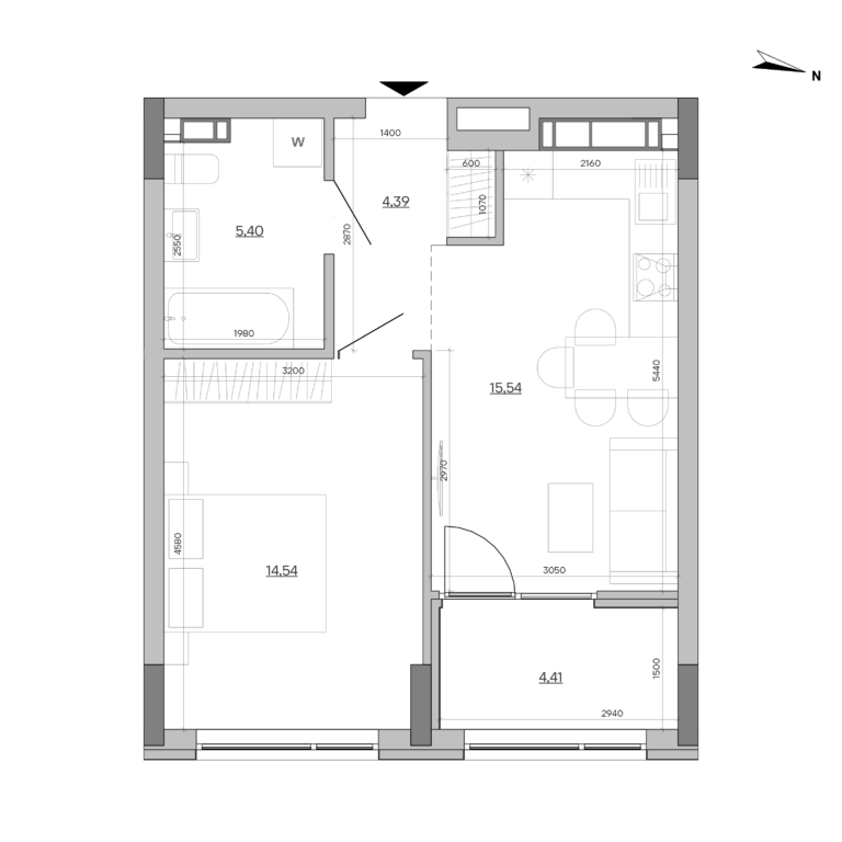 Apartment layout