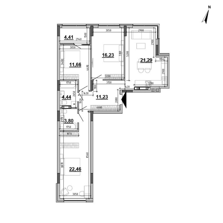 Apartment layout