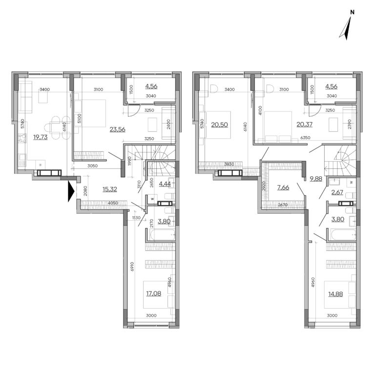 Apartment layout
