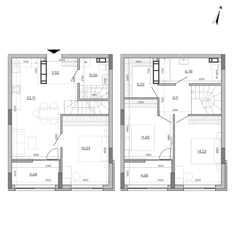 Apartment layout