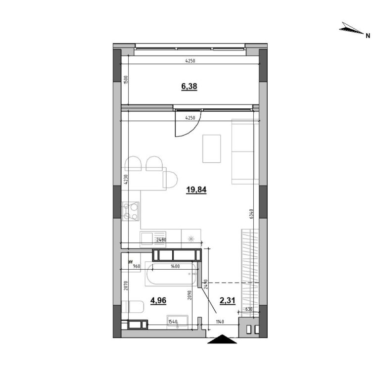 Apartment layout
